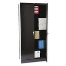Tennsco wholesale. 78" High Deluxe Cabinet, 36w X 18d X 78h, Black. HSD Wholesale: Janitorial Supplies, Breakroom Supplies, Office Supplies.
