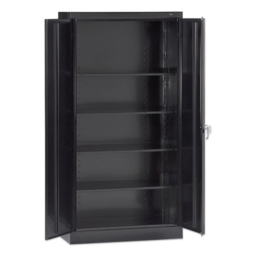 Tennsco wholesale. 72" High Standard Cabinet (assembled), 30 X 15 X 72, Black. HSD Wholesale: Janitorial Supplies, Breakroom Supplies, Office Supplies.