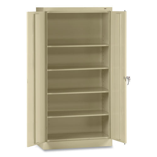 Tennsco wholesale. 72" High Standard Cabinet (assembled), 30 X 15 X 72, Putty. HSD Wholesale: Janitorial Supplies, Breakroom Supplies, Office Supplies.