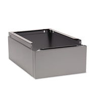 Tennsco wholesale. Optional Locker Base, 12w X 18d X 6h, Medium Gray. HSD Wholesale: Janitorial Supplies, Breakroom Supplies, Office Supplies.