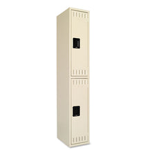 Load image into Gallery viewer, Tennsco wholesale. Double Tier Locker, Single Stack, 12w X 18d X 72h, Sand. HSD Wholesale: Janitorial Supplies, Breakroom Supplies, Office Supplies.