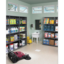 Load image into Gallery viewer, Tennsco wholesale. Closed Commercial Steel Shelving, Five-shelf, 36w X 12d X 75h, Medium Gray. HSD Wholesale: Janitorial Supplies, Breakroom Supplies, Office Supplies.