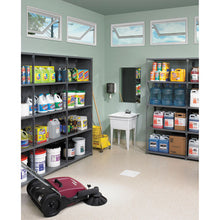 Load image into Gallery viewer, Tennsco wholesale. Closed Commercial Steel Shelving, Six-shelf, 36w X 12d X 75h, Medium Gray. HSD Wholesale: Janitorial Supplies, Breakroom Supplies, Office Supplies.