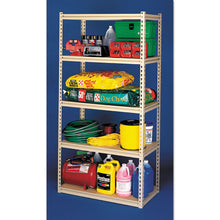 Load image into Gallery viewer, Tennsco wholesale. Stur-d-stor Shelving, Five-shelf, 36.5w X 18.5d X 72h, Sand. HSD Wholesale: Janitorial Supplies, Breakroom Supplies, Office Supplies.