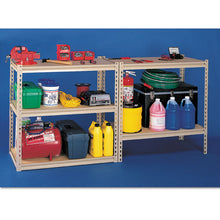 Load image into Gallery viewer, Tennsco wholesale. Stur-d-stor Shelving, Five-shelf, 36.5w X 18.5d X 72h, Sand. HSD Wholesale: Janitorial Supplies, Breakroom Supplies, Office Supplies.