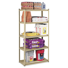 Load image into Gallery viewer, Tennsco wholesale. Stur-d-stor Shelving, Five-shelf, 36.5w X 18.5d X 72h, Sand. HSD Wholesale: Janitorial Supplies, Breakroom Supplies, Office Supplies.