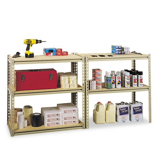 Tennsco wholesale. Stur-d-stor Shelving, Five-shelf, 36.5w X 18.5d X 72h, Sand. HSD Wholesale: Janitorial Supplies, Breakroom Supplies, Office Supplies.