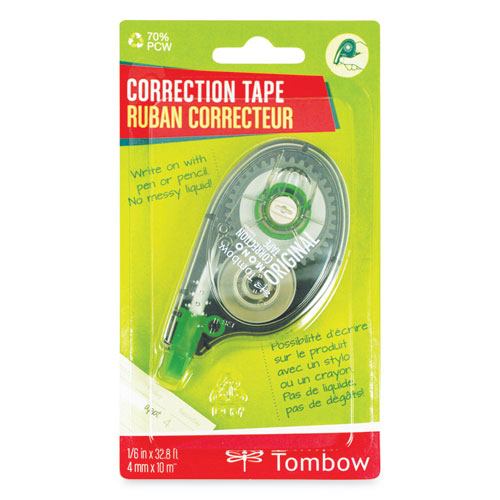 Tombow® wholesale. Mono Correction Tape, Non-refillable, 1-6" X 394", White Tape. HSD Wholesale: Janitorial Supplies, Breakroom Supplies, Office Supplies.