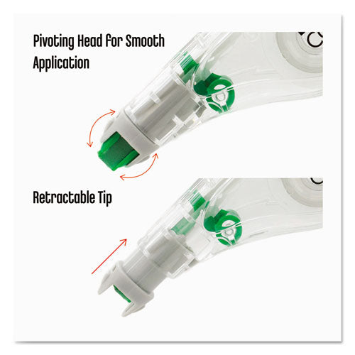 Tombow® wholesale. Mono Hybrid Style Correction Tape, 1-6" X 394", Non-refillable, 10-pack. HSD Wholesale: Janitorial Supplies, Breakroom Supplies, Office Supplies.