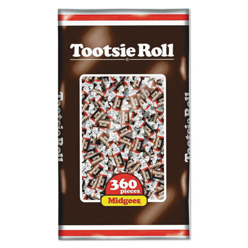 Tootsie Roll® wholesale. Midgees, Original, 38.8 Oz Bag, 360 Pieces. HSD Wholesale: Janitorial Supplies, Breakroom Supplies, Office Supplies.