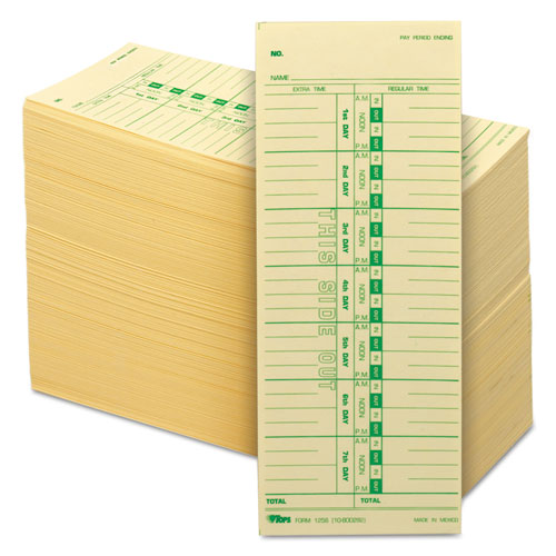 TOPS™ wholesale. TOPS Acroprint-cincinnati-lathem-simplex-stromberg Time Card 3 1-2 X 9, 500-box. HSD Wholesale: Janitorial Supplies, Breakroom Supplies, Office Supplies.