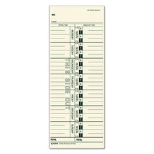 Load image into Gallery viewer, TOPS™ wholesale. TOPS Time Card For Acroprint-ibm-lathem-simplex, Weekly, 3.5 X 9, 100-pack. HSD Wholesale: Janitorial Supplies, Breakroom Supplies, Office Supplies.