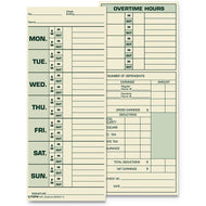 TOPS™ wholesale. TOPS Time Card For Pyramid Model 331-10, Weekly, Two-sided, 3 1-2 X 8 1-2, 500-box. HSD Wholesale: Janitorial Supplies, Breakroom Supplies, Office Supplies.