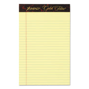 Ampad® wholesale. Gold Fibre Quality Writing Pads, Medium-college Rule, 5 X 8, Canary, 50 Sheets, Dozen. HSD Wholesale: Janitorial Supplies, Breakroom Supplies, Office Supplies.