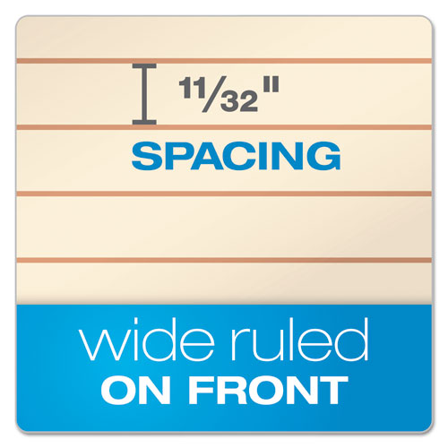 Ampad® wholesale. Gold Fibre Retro Wirebound Writing Pads, 1 Subject, Wide-legal Rule, Red Cover, 8.5 X 11.75, 70 Sheets. HSD Wholesale: Janitorial Supplies, Breakroom Supplies, Office Supplies.