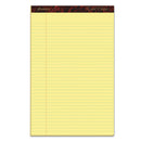 Ampad® wholesale. Gold Fibre Writing Pads, Wide-legal Rule, 8.5 X 14, Canary, 50 Sheets, Dozen. HSD Wholesale: Janitorial Supplies, Breakroom Supplies, Office Supplies.