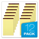 Ampad® wholesale. Gold Fibre Writing Pads, Wide-legal Rule, 8.5 X 14, Canary, 50 Sheets, Dozen. HSD Wholesale: Janitorial Supplies, Breakroom Supplies, Office Supplies.