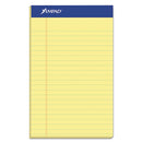 Ampad® wholesale. Perforated Writing Pads, Narrow Rule, 5 X 8, Canary, 50 Sheets, Dozen. HSD Wholesale: Janitorial Supplies, Breakroom Supplies, Office Supplies.