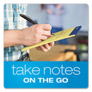 Ampad® wholesale. Perforated Writing Pads, Narrow Rule, 5 X 8, Canary, 50 Sheets, Dozen. HSD Wholesale: Janitorial Supplies, Breakroom Supplies, Office Supplies.