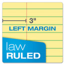 Ampad® wholesale. Double Sheet Pads, Pitman Rule, 8.5 X 11.75, Canary, 100 Sheets. HSD Wholesale: Janitorial Supplies, Breakroom Supplies, Office Supplies.