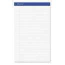 Ampad® wholesale. Perforated Writing Pads, Wide-legal Rule, 8.5 X 14, White, 50 Sheets, Dozen. HSD Wholesale: Janitorial Supplies, Breakroom Supplies, Office Supplies.