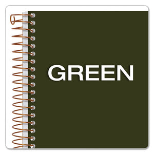 Ampad® wholesale. Gold Fibre Personal Notebooks, 1 Subject, Medium-college Rule, Classic Green Cover, 7 X 5, 100 Sheets. HSD Wholesale: Janitorial Supplies, Breakroom Supplies, Office Supplies.