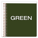 Ampad® wholesale. Gold Fibre Wirebound Writing Pad W- Cover, 1 Subject, Project Notes, Green Cover, 9.5 X 7.25, 84 Sheets. HSD Wholesale: Janitorial Supplies, Breakroom Supplies, Office Supplies.