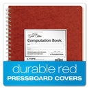 Ampad® wholesale. Computation Book, 4 Sq-in Quadrille Rule, 11.75 X 9.25, Antique Ivory, 76 Sheets. HSD Wholesale: Janitorial Supplies, Breakroom Supplies, Office Supplies.