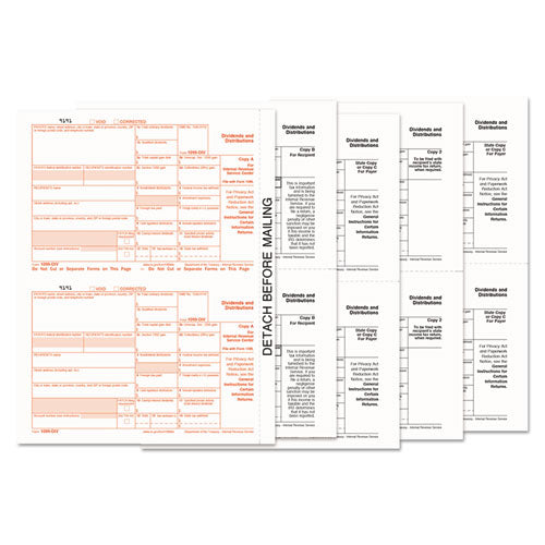 TOPS™ wholesale. TOPS 1099-div Tax Forms, 5-part, 5 1-2 X 8, Inkjet-laser, 24 1099s And 1 1096. HSD Wholesale: Janitorial Supplies, Breakroom Supplies, Office Supplies.