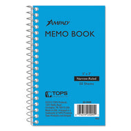 Ampad® wholesale. Memo Books, Narrow Rule, 5 X 3, White, 50 Sheets. HSD Wholesale: Janitorial Supplies, Breakroom Supplies, Office Supplies.