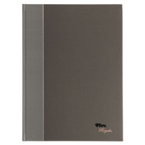 TOPS™ wholesale. TOPS Royale Casebound Business Notebook, College, Black-gray, 11.75 X 8.25, 96 Sheets. HSD Wholesale: Janitorial Supplies, Breakroom Supplies, Office Supplies.