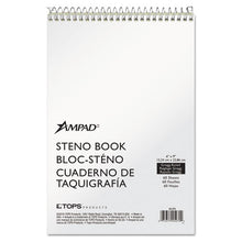 Load image into Gallery viewer, Ampad® wholesale. Steno Books, Gregg Rule, Tan Cover, 6 X 9, 60 Green Tint Sheets. HSD Wholesale: Janitorial Supplies, Breakroom Supplies, Office Supplies.