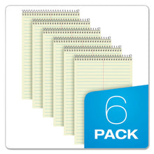 Load image into Gallery viewer, Ampad® wholesale. Steno Books, Gregg Rule, 6 X 9, Maroon Cover, 80 Green Tint Sheets, 6-pack. HSD Wholesale: Janitorial Supplies, Breakroom Supplies, Office Supplies.