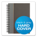 TOPS™ wholesale. TOPS Royale Wirebound Business Notebook, College, Black-gray, 8.25 X 5.88, 96 Sheets. HSD Wholesale: Janitorial Supplies, Breakroom Supplies, Office Supplies.