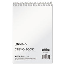 Load image into Gallery viewer, Ampad® wholesale. Steno Books, Gregg Rule, 6 X 9, White, 80 Sheets. HSD Wholesale: Janitorial Supplies, Breakroom Supplies, Office Supplies.