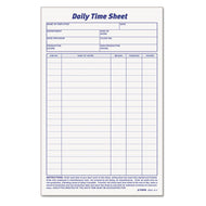 TOPS™ wholesale. TOPS Daily Time And Job Sheets, 8 1-2 X 5 1-2, 200-pad, 2-pack. HSD Wholesale: Janitorial Supplies, Breakroom Supplies, Office Supplies.