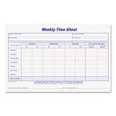 TOPS™ wholesale. TOPS Weekly Time Sheets, 5 1-2 X 8 1-2, 50-pad, 2-pack. HSD Wholesale: Janitorial Supplies, Breakroom Supplies, Office Supplies.