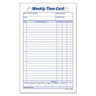 TOPS™ wholesale. TOPS Employee Time Card, Weekly, 4 1-4 X 6 3-4, 100-pack. HSD Wholesale: Janitorial Supplies, Breakroom Supplies, Office Supplies.