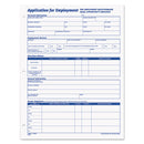 TOPS™ wholesale. TOPS Employee Application Form, 8 3-8 X 11, 50-pad, 2-pack. HSD Wholesale: Janitorial Supplies, Breakroom Supplies, Office Supplies.