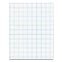 Load image into Gallery viewer, TOPS™ wholesale. TOPS Cross Section Pads, 4 Sq-in Quadrille Rule, 8.5 X 11, White, 50 Sheets. HSD Wholesale: Janitorial Supplies, Breakroom Supplies, Office Supplies.