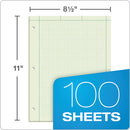 TOPS™ wholesale. TOPS Engineering Computation Pads, 5 Sq-in Quadrille Rule, 8.5 X 11, Green Tint, 100 Sheets. HSD Wholesale: Janitorial Supplies, Breakroom Supplies, Office Supplies.