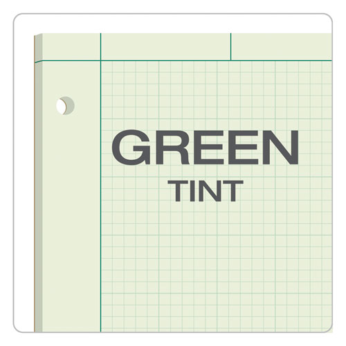 TOPS™ wholesale. TOPS Engineering Computation Pads, 5 Sq-in Quadrille Rule, 8.5 X 11, Green Tint, 100 Sheets. HSD Wholesale: Janitorial Supplies, Breakroom Supplies, Office Supplies.