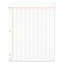 Load image into Gallery viewer, TOPS™ wholesale. TOPS Data Pad W-numbered Column Headings, 11 X 8.5, White, 50 Sheets. HSD Wholesale: Janitorial Supplies, Breakroom Supplies, Office Supplies.