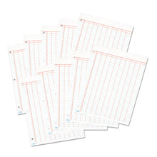 Load image into Gallery viewer, TOPS™ wholesale. TOPS Data Pad W-numbered Column Headings, 11 X 8.5, White, 50 Sheets. HSD Wholesale: Janitorial Supplies, Breakroom Supplies, Office Supplies.