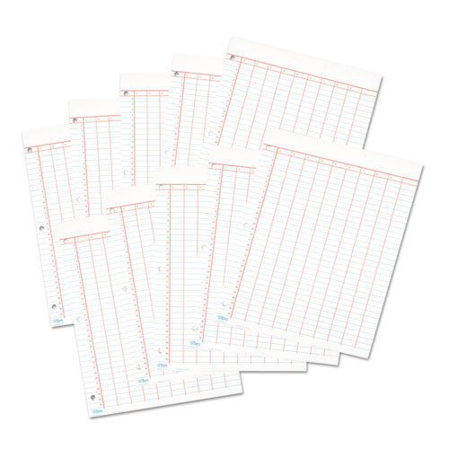 TOPS™ wholesale. TOPS Data Pad W-numbered Column Headings, 11 X 8.5, White, 50 Sheets. HSD Wholesale: Janitorial Supplies, Breakroom Supplies, Office Supplies.