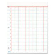 TOPS™ wholesale. TOPS Data Pad W-numbered Column Headings, 11 X 8.5, White, 50 Sheets. HSD Wholesale: Janitorial Supplies, Breakroom Supplies, Office Supplies.