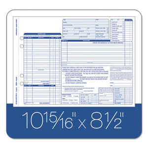 TOPS™ wholesale. TOPS Auto Repair Four-part Order Form, 8 1-2 X 11, Four-part Carbonless, 50 Forms. HSD Wholesale: Janitorial Supplies, Breakroom Supplies, Office Supplies.