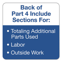 Load image into Gallery viewer, TOPS™ wholesale. TOPS Auto Repair Four-part Order Form, 8 1-2 X 11, Four-part Carbonless, 50 Forms. HSD Wholesale: Janitorial Supplies, Breakroom Supplies, Office Supplies.