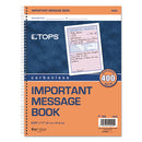 TOPS™ wholesale. TOPS Telephone Message Book, Fax-mobile Section, 5 1-2 X 3 3-16, Two-part, 400-book. HSD Wholesale: Janitorial Supplies, Breakroom Supplies, Office Supplies.