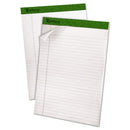 Ampad® wholesale. Earthwise By Oxford Recycled Pad, Legal Rule, 8.5 X 11.75, White, 40 Sheets, 4-pack. HSD Wholesale: Janitorial Supplies, Breakroom Supplies, Office Supplies.